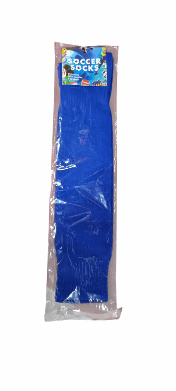 MEDIAS FUTBOL ADULTO AZUL