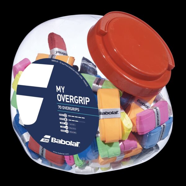 TARRO DE OVERGRIPS 70 UNIDADES MARCA BABOLAT - Imagen 3