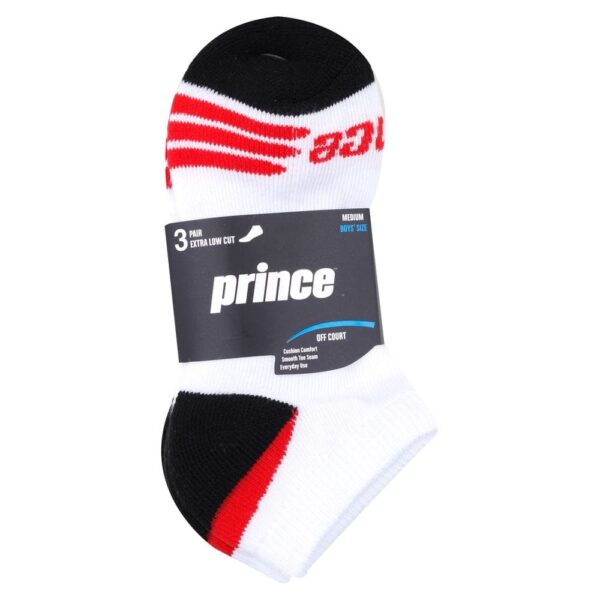 CALCETINES PRINCE AL TOBILLO BCO U