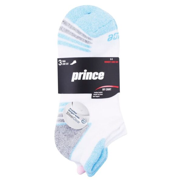 CALCETINES PRINCE BAJO  C/TEC SIVER CLEAR ANTI OLOR MICROBIAL BCO M