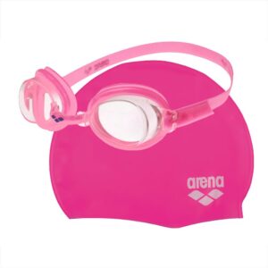 SET LENTES YGORRO ARENA POOL JR FUCHSIA
