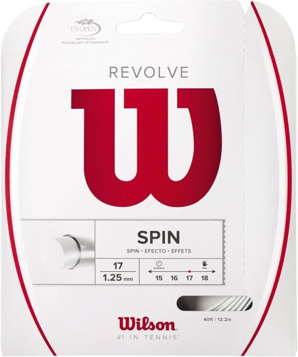 CUERDA PARA RAQUETA REVOLVE 16 BLANCO