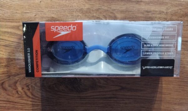 LENTES SPEEDO VANQUISHER 30 AZU UNI