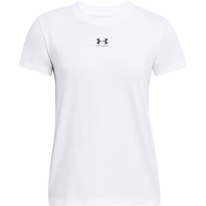 PLAYERA UA TECH BCO W M
